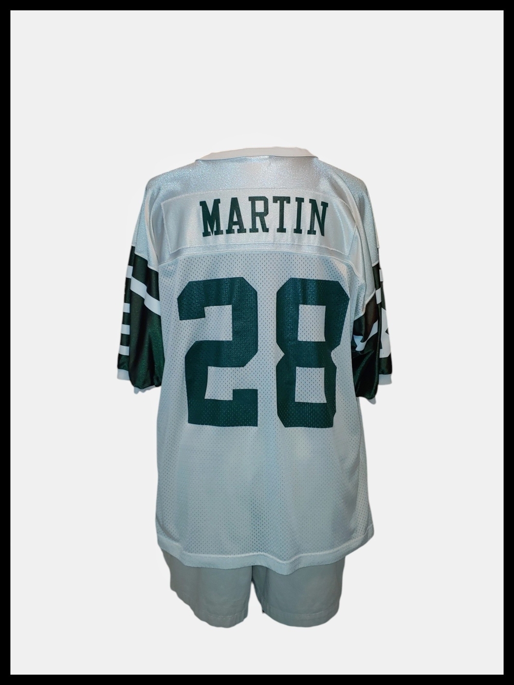 Vintage Starter New York Jets #28 Martin White Jersey